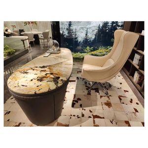 Vente en gros de luxe <span class=keywords><strong>Dalle</strong></span> naturelle polie en onyx <span class=keywords><strong>rose</strong></span> clair pour comptoir de cuisine et mur de vanité de salle de bain - Product Image 1