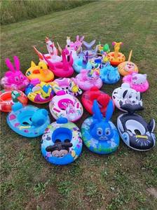 Anello di Sicurezza Gonfiabile OEM per Bambini, Giocattolo da Nuoto in PVC con Maniglie, Design Cartoon - Product Image 4