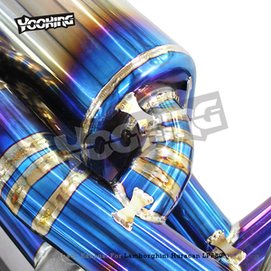 Valvetronic d'échappement Catback en titane OBM pour Lamborghini Huracan LP580/LP610 5.2L 2014-2024 pièces de Performance modèle de voiture OEM Fit - Product Image 4