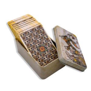 Cartes de divination personnalisées avec impression personnalisée, jeux de cartes de tarot Cœur doux pour débutants - Product Image 1