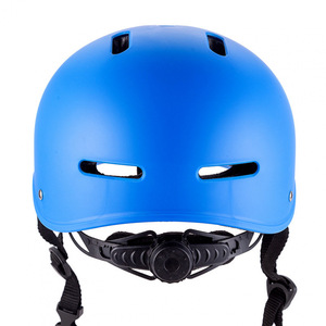 Casque de cyclisme pour enfants, bleu mat, réglable, pour les sports de plein air, taille enfant unisexe - Product Image 1