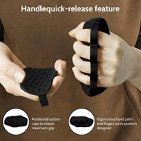 Protège-mains antidérapants en silicone pour barre de traction – Protection contre les callosités pour la gym à domicile