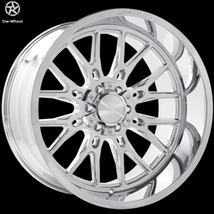 Rines Personalizados Forjados y Pulidos DW Deep Dish de 18, 19, 20 y 22 Pulgadas, 8x165.1, 8x170 para GMC Hummer EV, Diseño Multirradio - Product Image 1