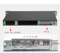 Boîtier de serveur informatique compact 1U de 19 pouces de bonne qualité, châssis de serveur 1U pour montage en rack