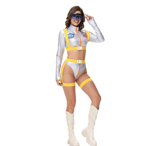 <span class=keywords><strong>Disfraz</strong></span> <span class=keywords><strong>de</strong></span> Cosplay <span class=keywords><strong>de</strong></span> corredor adulto para mujer, Tops y pantalones cortos <span class=keywords><strong>de</strong></span> conductor <span class=keywords><strong>de</strong></span> coche <span class=keywords><strong>de</strong></span> carreras, disfraces sexis <span class=keywords><strong>de</strong></span> Halloween - Product Image 4