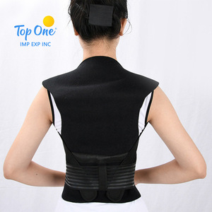 Top One Cintura Corrector de postura de espalda Columna vertebral Lumbar Brace Soporte de espalda Cintura Hogar Cinturón de autocalentamiento Cintura - Product Image 5