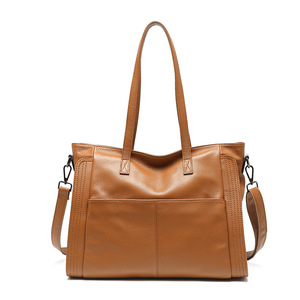 Sac à bandoulière en cuir pleine fleur pour femme, grande capacité, tendance, idéal pour l'été et l'hiver – Meilleures ventes - Product Image 4