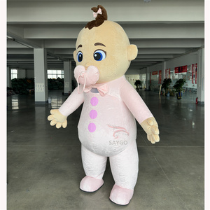 Costume de Mascotte Gonflable Drôle JJ, Personnage de Dessin Animé, pour Bébés Garçons et Filles, et Adultes - Grande Vente - Product Image 5