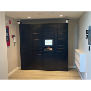 Casier intelligent Headleader pour <span class=keywords><strong>colis</strong></span>, casier de livraison de <span class=keywords><strong>colis</strong></span> intelligent, fonctionnement 24h/24 et 7j/7, dépôt et récupération en libre-service, casier de plage - Product Image 1