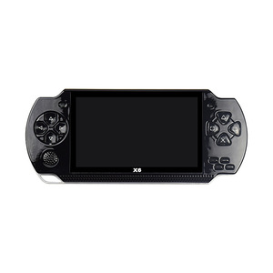 Console de jeu portable rétro X6, type <span class=keywords><strong>PSP</strong></span>, avec sortie TV, boîte de jeux mini, jeux vidéo portables open source - Product Image 2