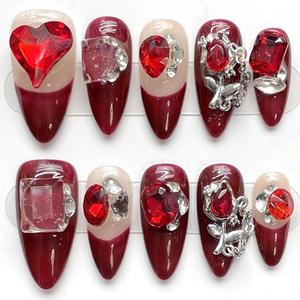 <span class=keywords><strong>Uñas</strong></span> <span class=keywords><strong>de</strong></span> prensa <span class=keywords><strong>de</strong></span> Gel pintadas a mano <span class=keywords><strong>de</strong></span> alta calidad, 10 Uds., hermoso diseño cuadrado <span class=keywords><strong>de</strong></span> lujo, <span class=keywords><strong>uñas</strong></span> acrílicas <span class=keywords><strong>de</strong></span> prensa <span class=keywords><strong>de</strong></span> alta calidad para dedos - Product Image 6