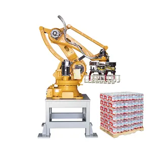 Factory Supply Automatic Robotic Palletizer For Carton Box Cement Bag Powder Crane
