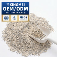 Lettiera Ibrida per Gatti 5L 10L - Fornitura Diretta dalla Fabbrica, Lavabile nel WC, 99,9% Senza Polvere, Tofu Bentonite