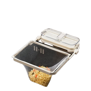 Nouveau filtre à résidus pour évier de cuisine en ABS écologique, support de filtre à aliments, passoire de vidange amovible avec ventouse pour cuisine domestique - Product Image 1