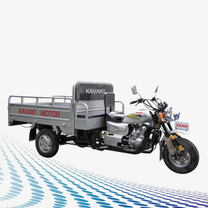 KAVAKI Tricycle Usine Adulte Bon marché Agricole Cargo Truck Double Siège 150cc Essence/Petro Tricycle de Passager - Product Image 3