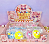 Jouet Squishy Gâteau Simulé, Jouet Alimentaire à Rebond Lent, Jouet Anti-Stress à Presser, Cadeau