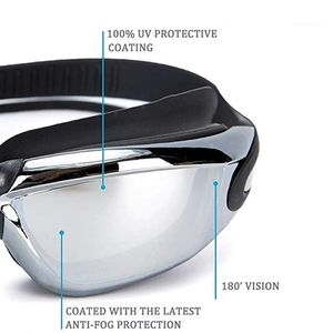 हॉट सेलिंग कस्टम ओएम फैक्टरी थोक वयस्क स्विमिंग गॉगल एंटी-फॉग एंटी- यूव पीसी सिलिकॉन समायोज्य विभिन्न रंग खेल - Product Image 3