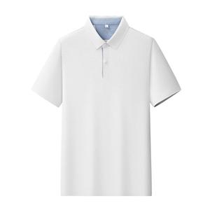 เสื้อโปโลไนลอนผู้ชาย ผ้าบาง แห้งเร็ว ถักทอ สำหรับใส่ทำงานในฤดูร้อน - Product Image 2