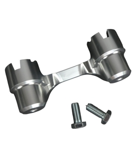 Puente de manillar CNC de alta calidad personalizado de aluminio mecanizado CNC negro plateado para Honda - Product Image 4