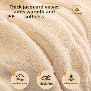 Capa de Sofá em Veludo <span class=keywords><strong>Jacquard</strong></span> 2025 Nova Outono Inverno Almofada de Assento e Encosto de Pelúcia Espessa Antiderrapante Durável 'Manta para Sofá' - Product Image 3