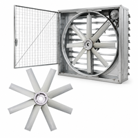 Pale de ventilateur d'extraction PAG haute résistance à angle réglable, pièce de rechange pour système de ventilation industrielle