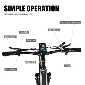 Vélo hybride électrique CMACEWHEEL TP26 26'' pour hommes, 48V 17AH, Fat Bike avec batterie au lithium, <span class=keywords><strong>Cargo</strong></span> Cruiser Ebike, design <span class=keywords><strong>allemand</strong></span> - Product Image 3
