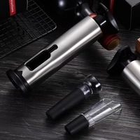 Vente en gros d'outils de bar multifonctionnels de luxe Cadeaux Ouvre-bouteille manuel en acier inoxydable Coffret cadeau Ouvre-vin