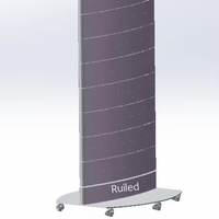 Affichage LED rotatif mécanique personnalisé IP65 pour l'extérieur Solution de publicité cinétique pour expositions et promotions commerciales
