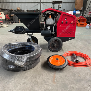 311 mesin semprot <span class=keywords><strong>Mortar</strong></span> <span class=keywords><strong>Hopper</strong></span> besar portabel kompresor udara tekanan dapat diatur populer Vietnam menampilkan mesin pompa Motor - Product Image 5