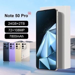 สมาร์ทโฟน 5G รุ่น Note 50 รองรับซิมคู่ ระบบปฏิบัติการแอนดรอยด์ หน่วยความจำ <span class=keywords><strong>16</strong></span>+1TB โทรศัพท์มือถือ ซีพียู Deca Core โทรศัพท์มือถือ 5G - Product Image 5