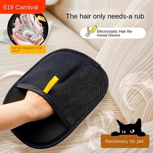 Spazzola Elettrostatica multifunzionale guanti <span class=keywords><strong>per</strong></span> la rimozione dei peli di animali domestici appiccicoso strumento di adsorbimento <span class=keywords><strong>per</strong></span> Cat Dog Pet toelettatura <span class=keywords><strong>accessori</strong></span> - Product Image 5