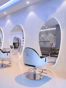 Vente en Gros Nouveau Design Mobilier de <span class=keywords><strong>Salon</strong></span> Poste de Coiffure avec Miroir Fauteuils de Barbier Postes de Barbier Miroir de Maquillage - Product Image 4