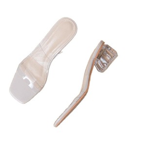 Sandalias de Tacón Medio con Punta Puntiaguda, de Cuero Genuino, Estilo Elegante, para Todas las Temporadas, Color Sólido, Envío Directo - Product Image 4