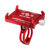 GUB85 universel Anti-tremblement montagne support de vélo support en alliage d'aluminium support de téléphone portable support vélo Scooter accessoires