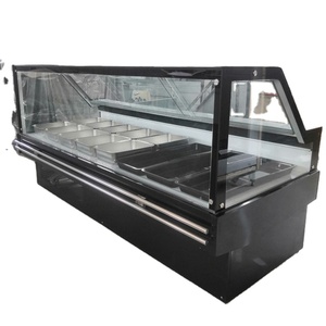 Giá tốt nhất Deli dịch vụ trên truy cập tủ lạnh thương mại Deli thịt thực phẩm hiển thị tủ lạnh - Product Image 1