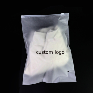 Custom Logo OEM Service Plastic Slider Zipper Clothing Packing Bags