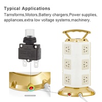 Compresseur de moteur manuel, 18 v, 10A, protection de surcharges, disjoncteur série kuoyoyo 88