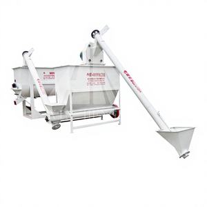 Nouvelle unité de traitement des aliments à haute efficacité, mélangeur et broyeur avec une capacité de 2-4t/h pour céréales, maïs, ensilage, garantie de 12 mois - Product Image 1