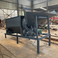 Trommel de compostage industriel mobile, tamis rotatif à tambour, moteur à roulement, machine de criblage de sol en acier au carbone haute efficacité