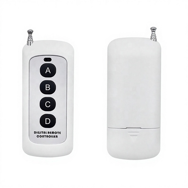 Long-distance four-key remote control high power 1000 m remote control 433MHz fixed code learning 1527