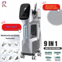 Machine à oxygène faciale prête à être expédiée pour resserrer les pores, raffermir et atténuer les ridules