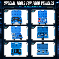 Kit multiplicateur de couple pour moteur Ford - Ensemble d'outils de réparation automobile en acier au carbone de qualité supérieure avec boîte de rangement robuste