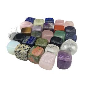 หินคริสตัลธรรมชาติหลากหลายชนิด ขายส่ง โรสควอตซ์ กรีนอะเวนเจอรีน รูปทรงลูกบาศก์และทรงกลม สำหรับตกแต่ง - Product Image 5