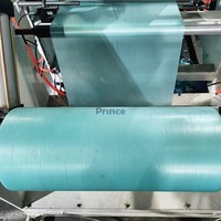 Machine entièrement automatique de fabrication de sacs poubelles à cordon de 800 mm, machine à fabriquer des sacs poubelles en PE sur rouleau avec cordon de serrage