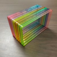 Защитная пленка PSA Slab Guard Wrap из прозрачного акрила, градиентный бампер из ТПУ для дорожного чехла для карт, 41 цвет