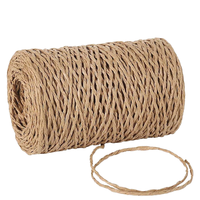Poignées de cordons en papier torsadés d'usine chinoise pour les cordes d'emballage de sacs en papier à emporter d'épicerie