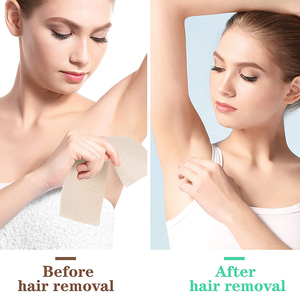 Nhãn Hiệu Riêng Dùng Một Lần 100% Cotton Muslin Sáp Làm Lông Dải Giấy Tẩy Lông Calico Waxing Strips-7.5*23Cm - Product Image 3