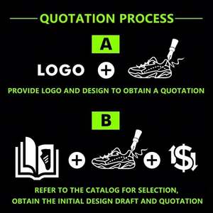 Dropshipping Baskets de Sport Jetables de Luxe à Lacets en Tissu d'Acier à Embout en Coton Rétro Tendance de la Mode Célèbre 3.0 Led - Product Image 6