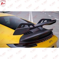 Aerokit de fibra de carbono seco 992 para Porsche 992 911, Kit de carrocería de fibra de carbono seco para Porsche 911 2019 + GT3, alerón trasero