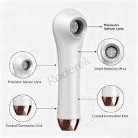 Analyseur de peau filaire J1, appareil portable de détection de la peau du visage, compatible avec IOS, Android, Harmony OS, pour salon de beauté et usage domestique